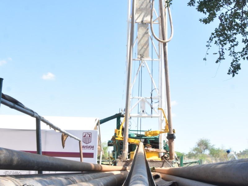 Dan banderazo a perforación de nuevo pozo en Navojoa