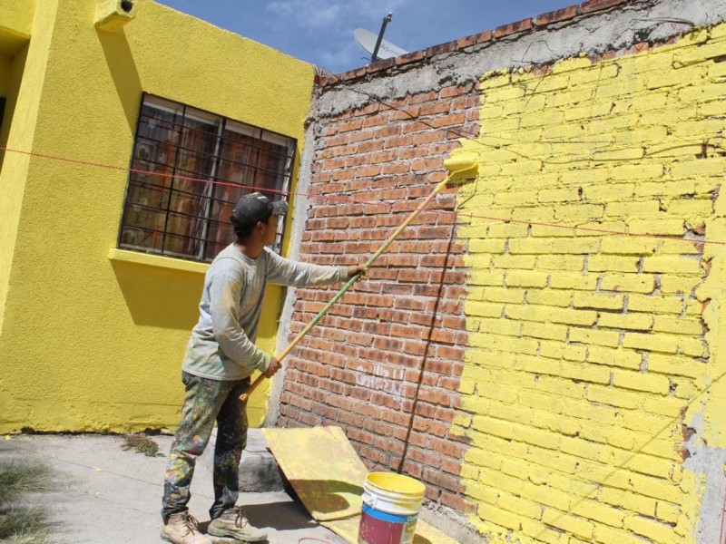 Dan color a casi 3 mil casas de León.