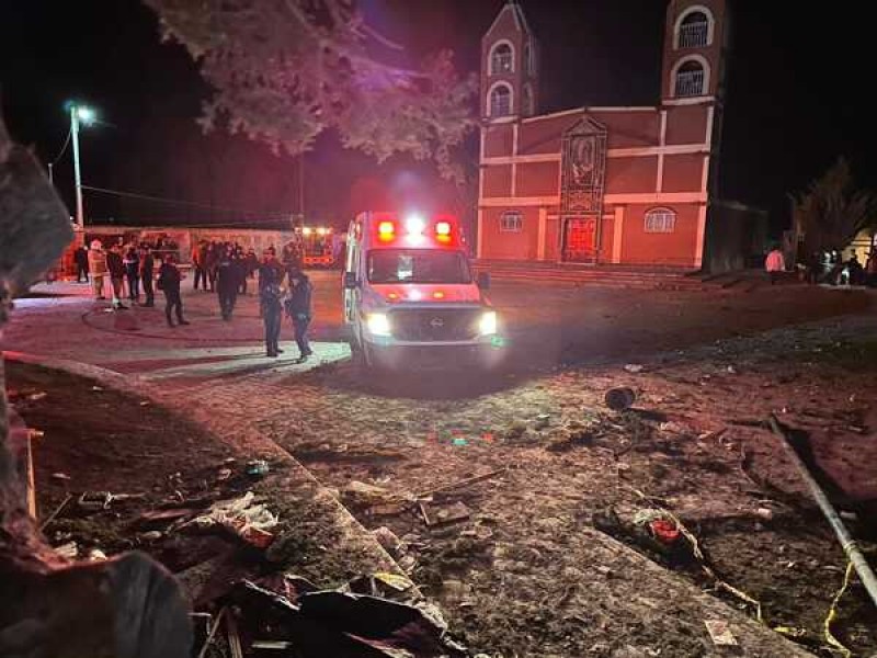 Dan de alta a 12 tras explosión en Tepeyahualco