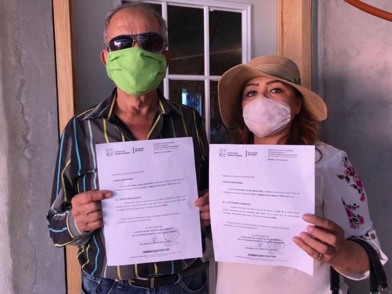Dan de alta a primeros contagios de COVID en Huatabampo