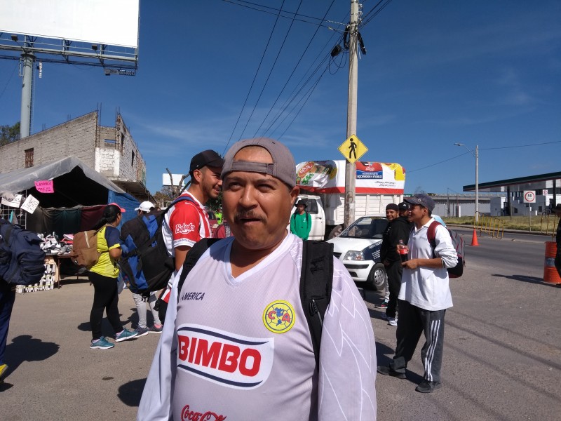 Dan gracias a la virgen de San Juan