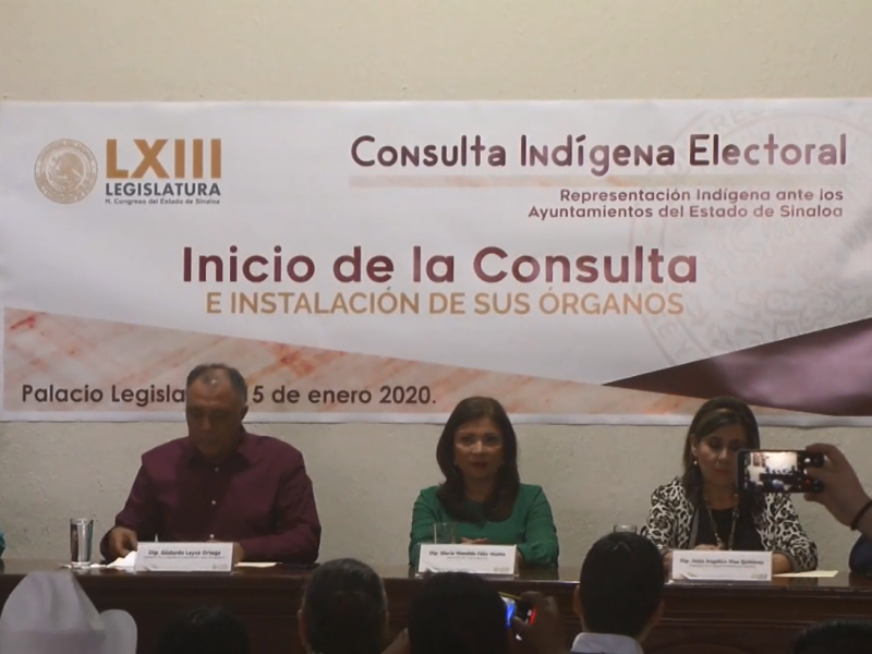 Dan inicio a consulta indigena