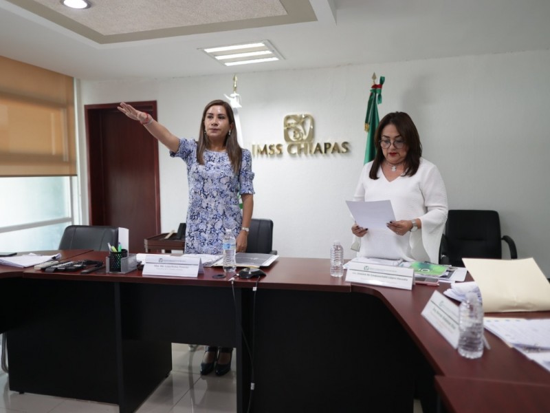 Dan nombramiento a Nueva titular del IMSS Chiapas