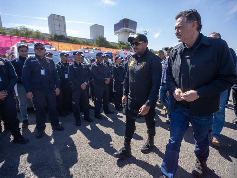 Dan pase de revista a 700 elementos que resguardarán el ecocentro