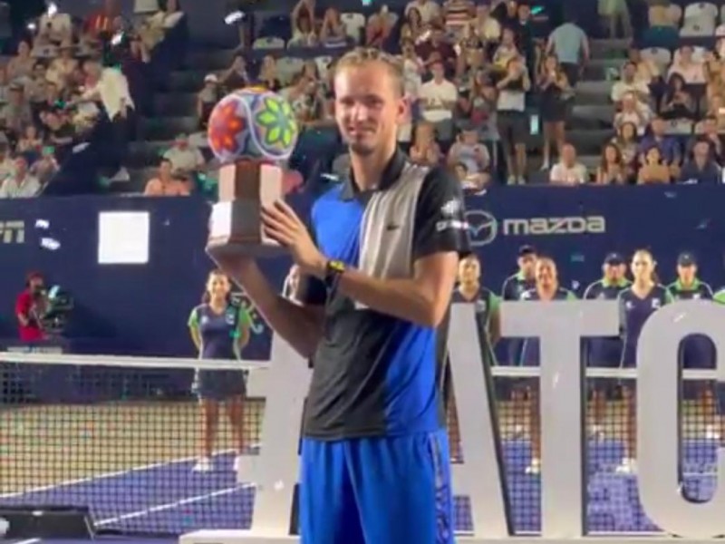 Daniil Medvedev gana sexta edición del Abierto Los Cabos 250