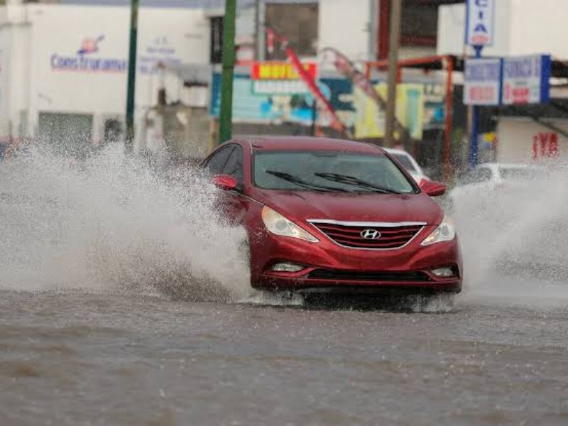Daños e inundaciones lluvia en Hermosillo