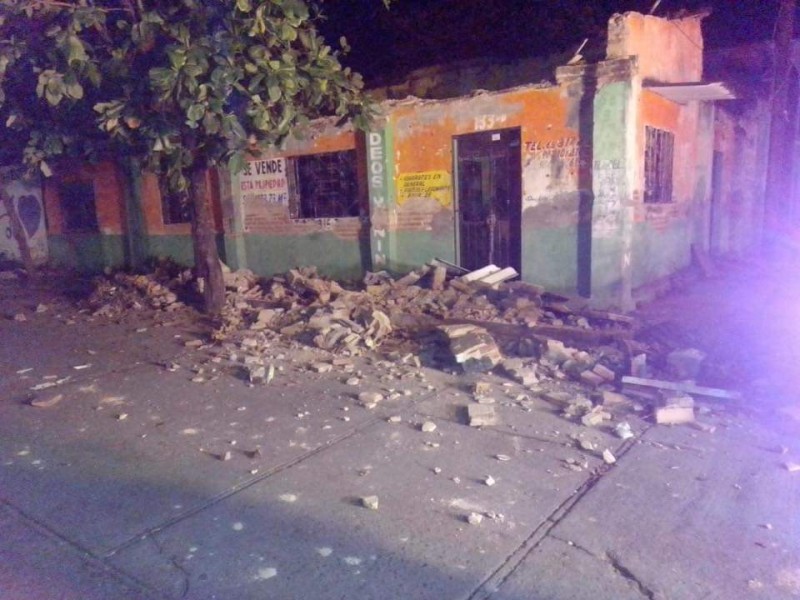 Daños en Tonalá por sismo de intensidad 6