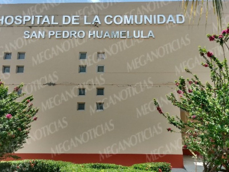 Daños estructurales en Hospital Comunitario de Huamelula