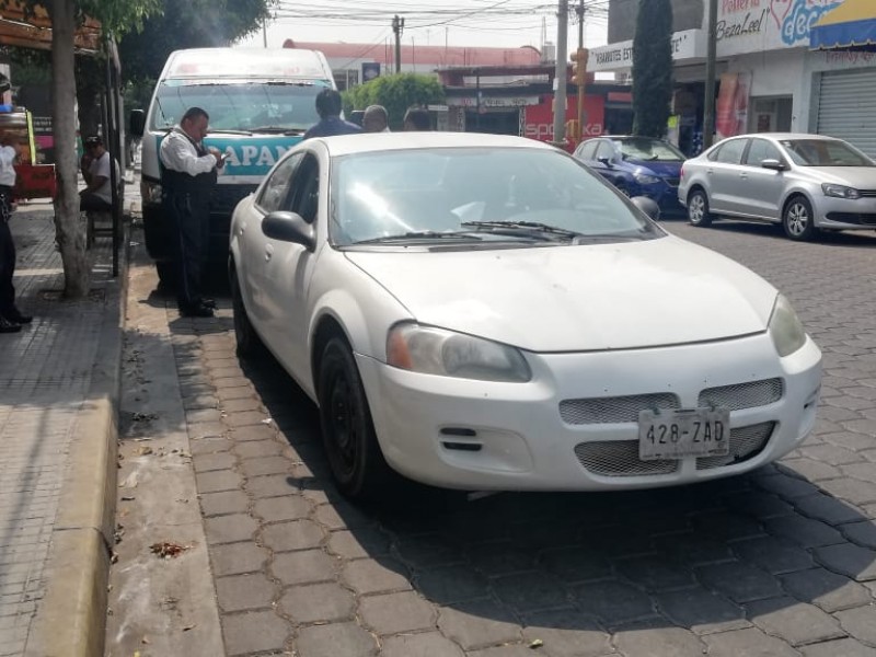 Daños materiales en choque de colectiva