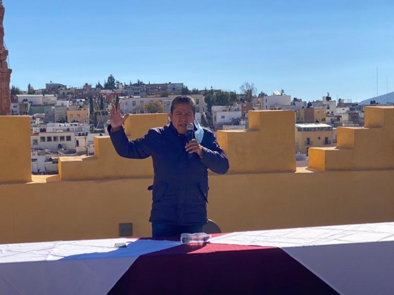 David Monreal decidido a impulsar la cuarta transformación en Zacatecas