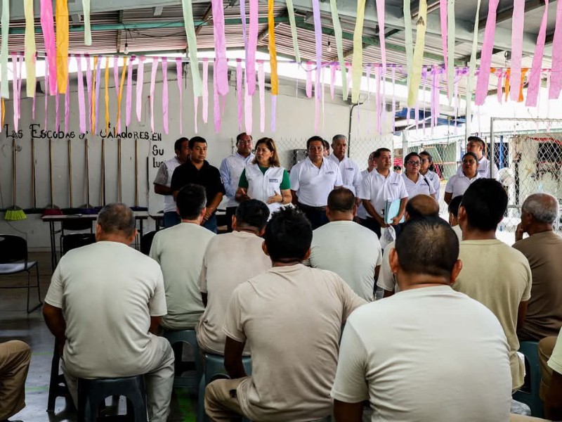 DDHPO escucha directamente a personas en reclusión en Tehuantepec
