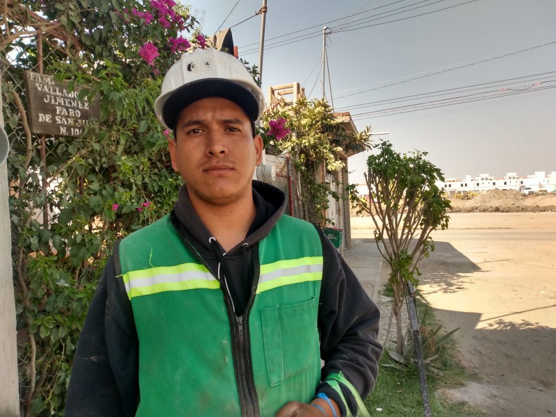 De docente a trabajador de la construcción