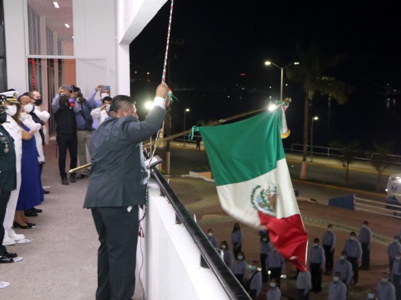 De forma virtual, Tuxpan vivió el Grito de Independencia