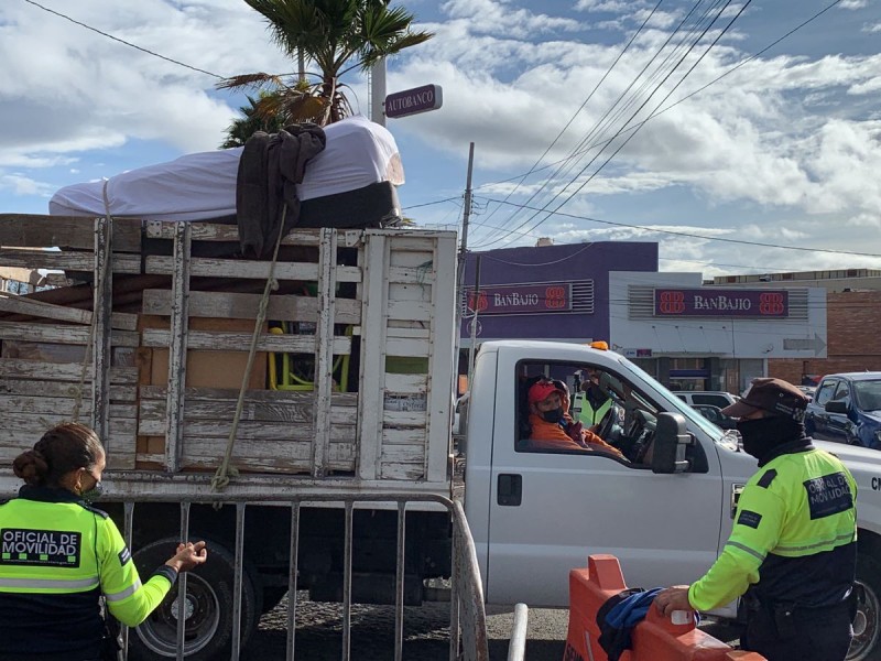 De manera tranquila se realizó el.desalojo en juriquilla