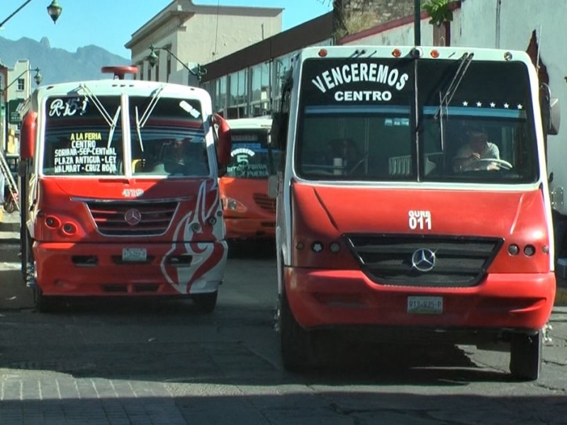 De momento no habrá aumento a la tarifa del transporte