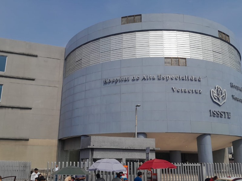 De nueva cuenta no hay clima en hospital del ISSSTE en Veracruz