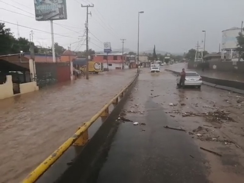 De nueva cuenta se generan afectaciones por lluvias en Nogales