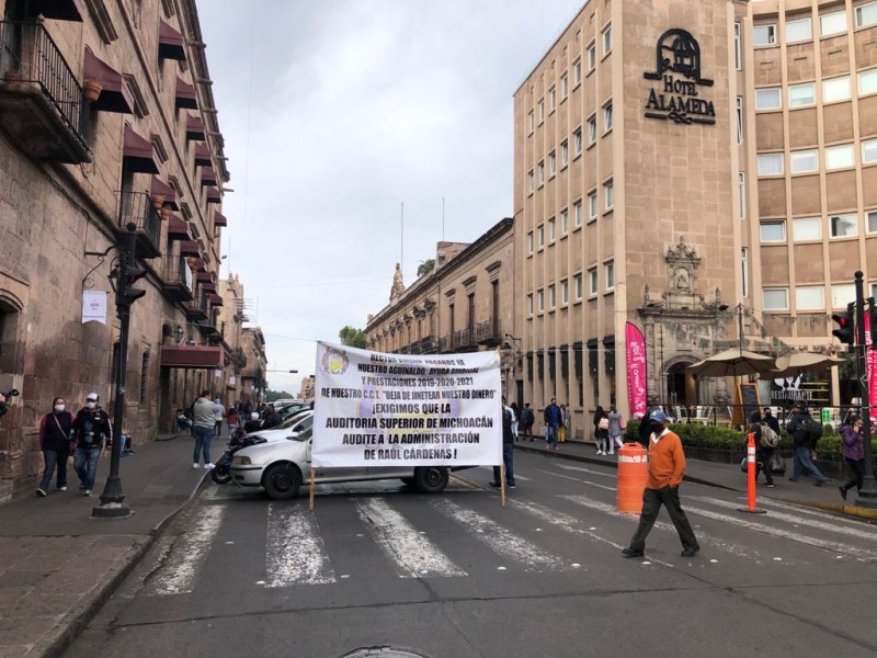 De nuevo, SUEUM a las calles ante adeudos en UMSNH