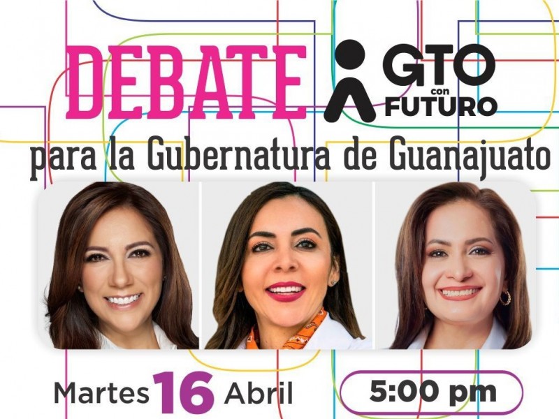 Se espera un debate atractivo entre candidatas a gubernatura