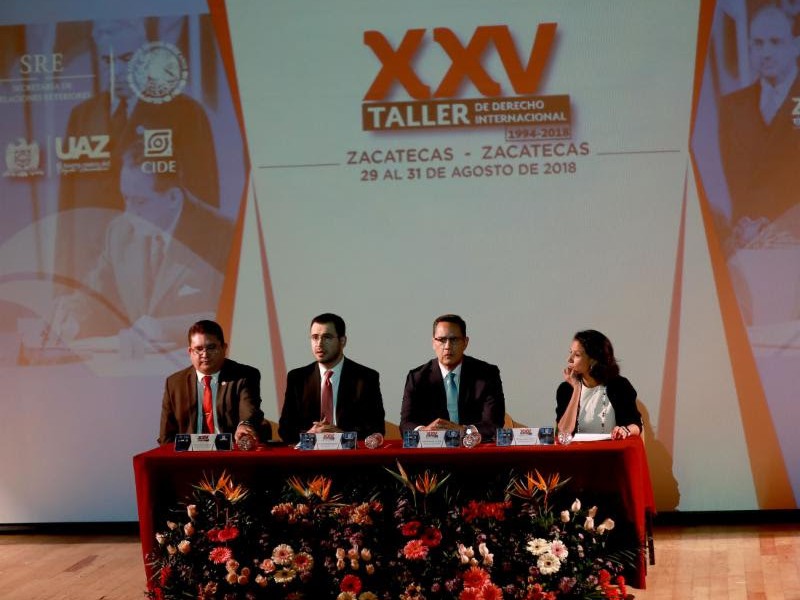 Debatirán derecho internacional en Zacatecas