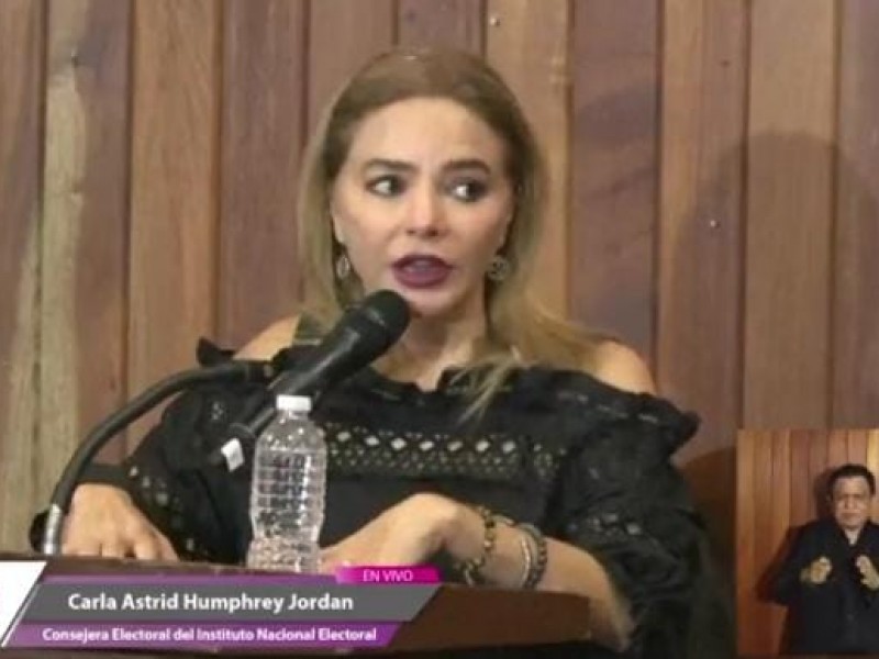 Deben garantizar paridad en todos los poderes gubernamentales: Carla Humphrey