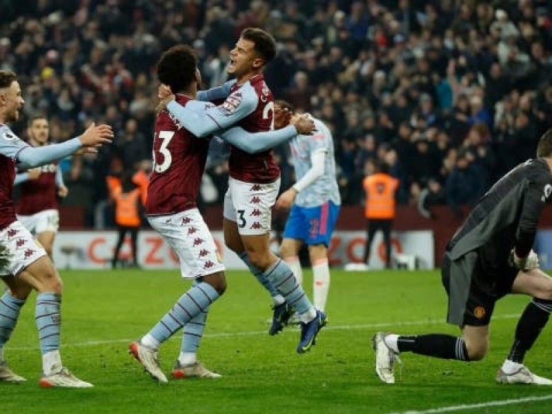 Debut con gol de Coutinho costó puntos al United