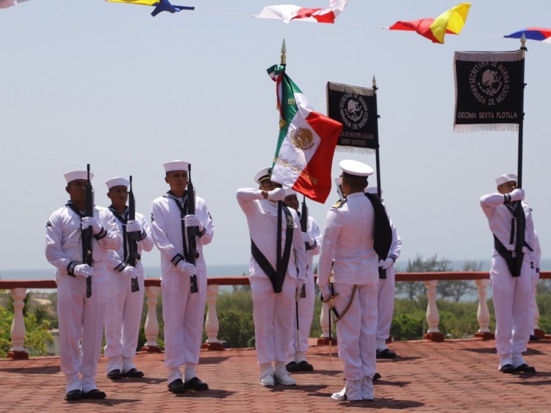 Décimo Segunda Zona Naval conmemora Gesta Heroica de Veracruz