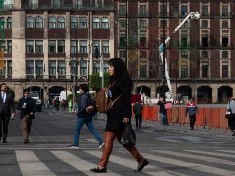 Declaran peatonal alrededores del Zócalo de CDMX