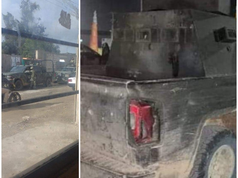Decomisa ejército carros blindados en Frontera Comalapa