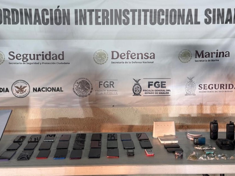 Decomisan 27 celulares al interior del penal de Aguaruto