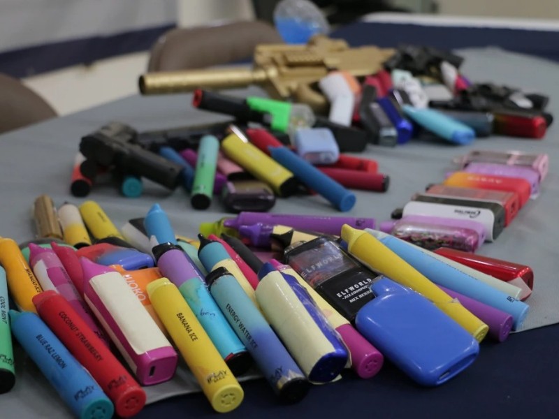 Decomisan 388 vapeadores en 52 escuelas de Cajeme