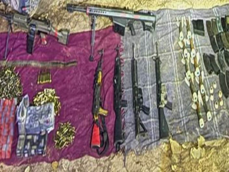 Decomisan armamento y explosivos en Huajicori