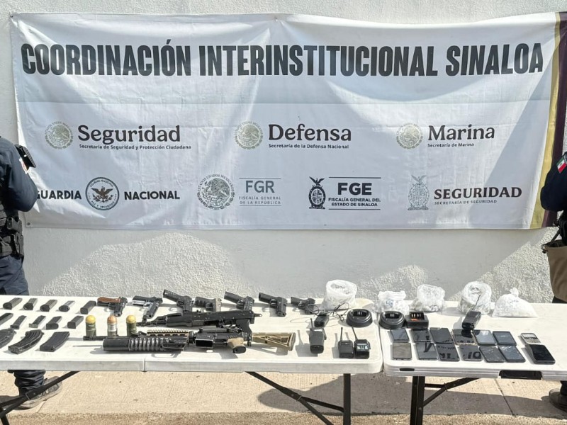 Decomisan un M16 y un AK47 en penal de Aguaruto