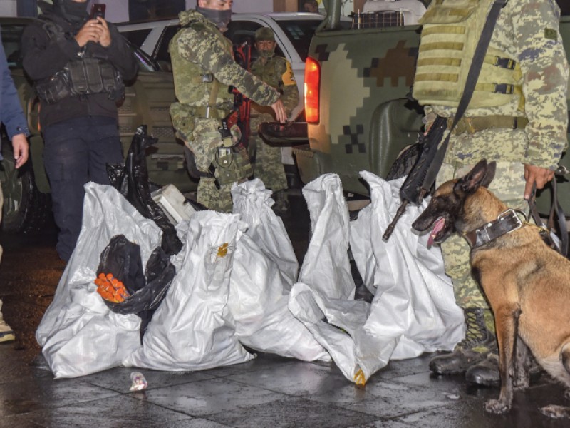 Decomisan autoridades 40 kilos de pirotecnia en Xalapa