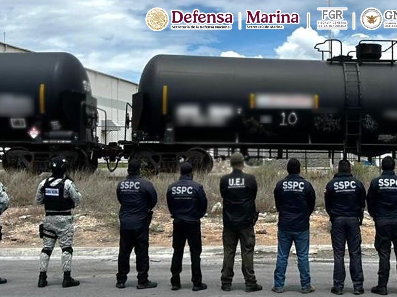 Decomisan en Coahuila más de 15 millones de litros de combustibles robados