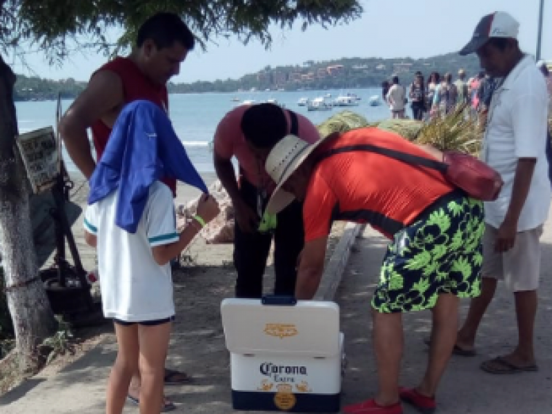 Decomiso de artículos contaminantes en playas baja