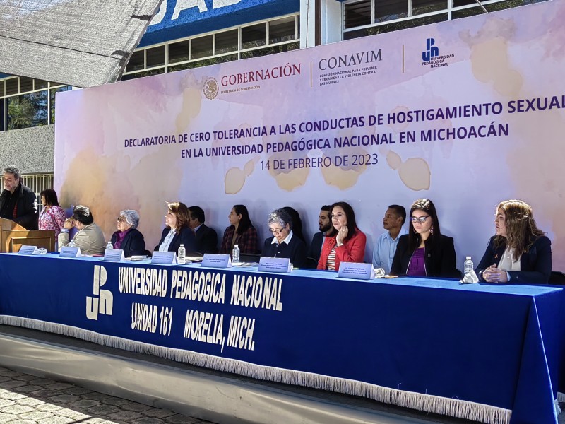Decretan cero tolerancia a acoso sexual en UPN