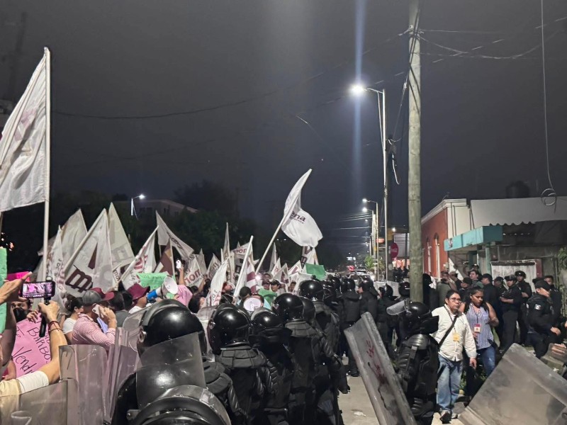 Defensa de votos en Poza Rica se sale de control