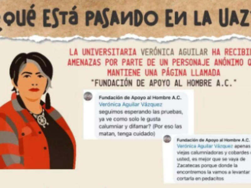 Defensora universitaria denuncia amenazas en redes sociales