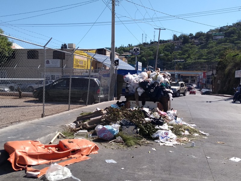 Deficiencia en servicio de recolección de basura