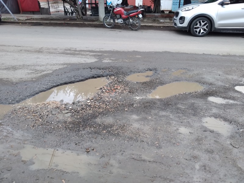 Déficit de bacheo es del 80 por ciento