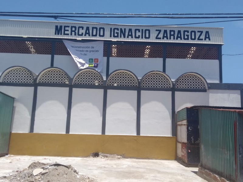 Definen fecha de entrega del mercado Ignacio Zaragoza