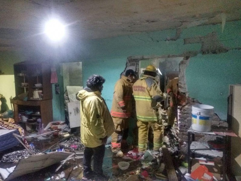 Deja explosión en Tultepec dos personas lesionadas