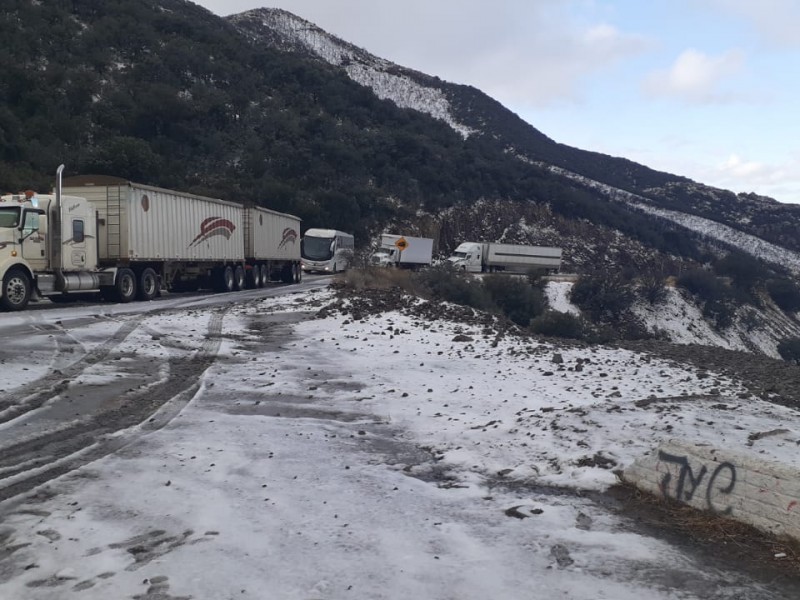 Deja nevadas en Sonora frente frío 21