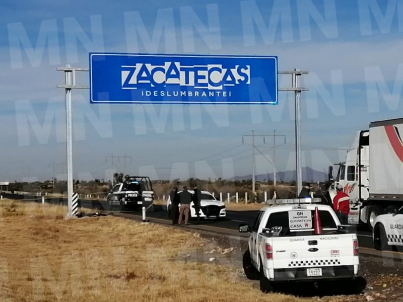 Dejan siete ejecutados en acceso al estado de Zacatecas