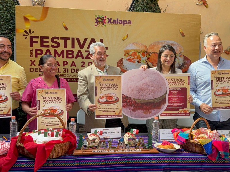 Del 29 al 31 de agosto Xalapa alojará el Festival del Pambazo