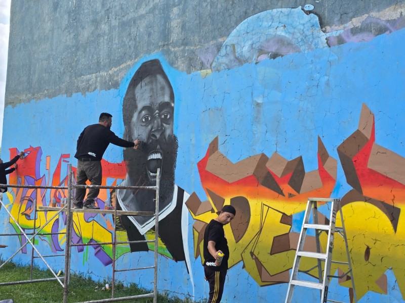 Del spray al corazón: el grafiti toma cancha en Zamora como lienzo.
