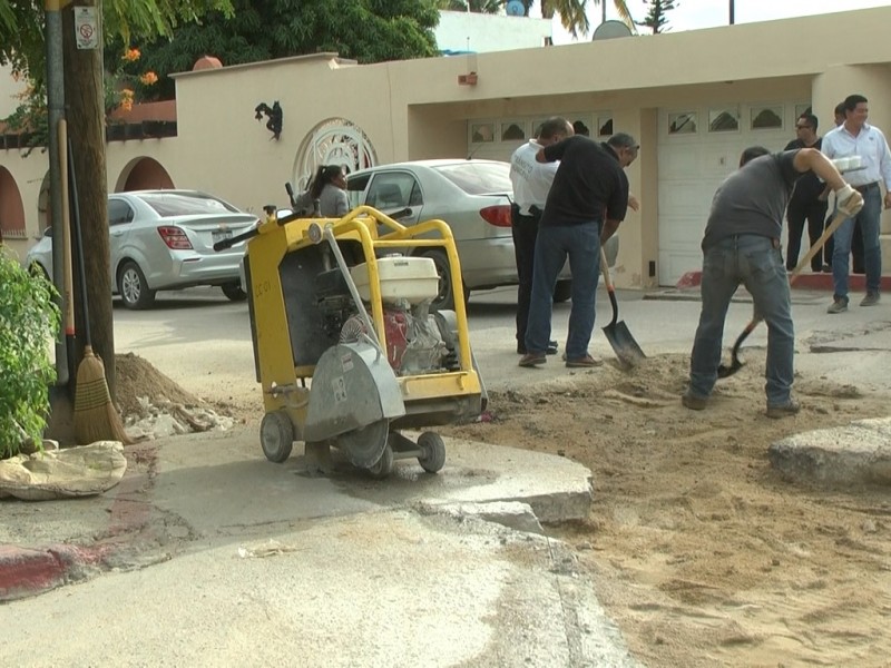 Delegación de CSL planea reparar 100 baches