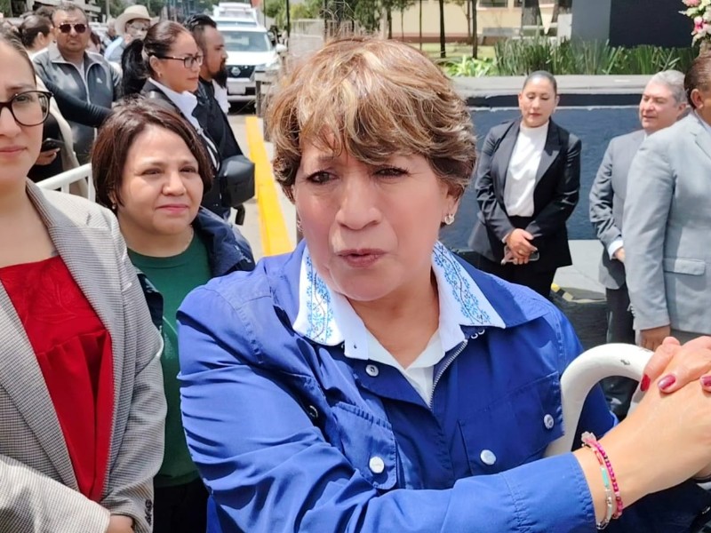 Delfina Gómez califica con 7.5 su segundo año de gobierno