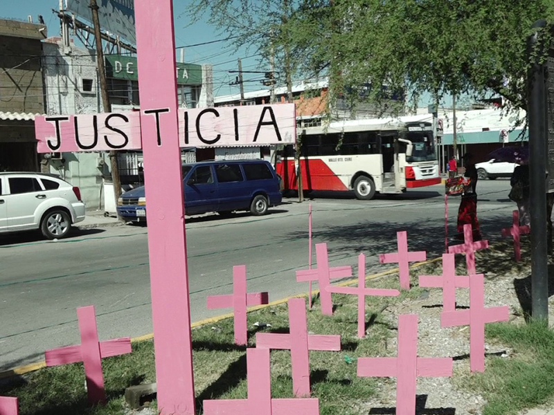 Demandan a autoridades respeto a Antimonumento a los feminicidios